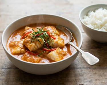 Chu Chee Pla | Cremiges Thai-Fischcurry mit Kokos