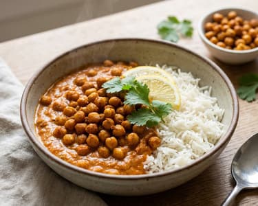 Chickpea Tikka Masala | Crispy from the Oven