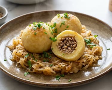 Traditionelle Hascheeknödel | Würzig & Herzhaft
