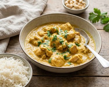 Indisches Hendl Korma | Mild-cremig in 25 Minuten