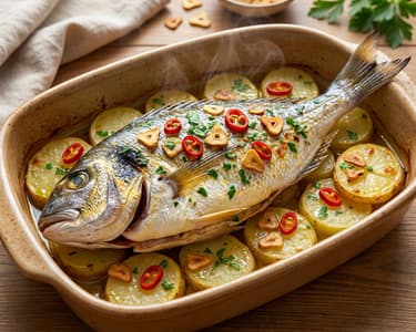 Dorade a la Donostiarra | Baskischer Fischgenuss