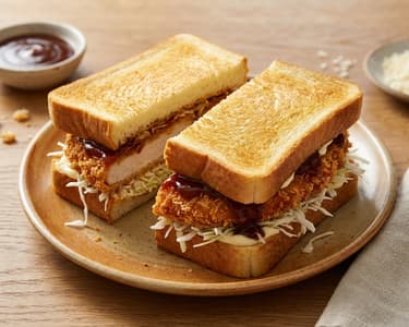 Chicken Katsu Sando | Japanisches Knusper-Sandwich