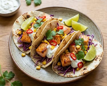 Gegrillte Fisch-Tacos | Schnelle Lachs-Tacos