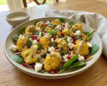 Orientalischer Karfiol-Salat | Knusprig & Würzig