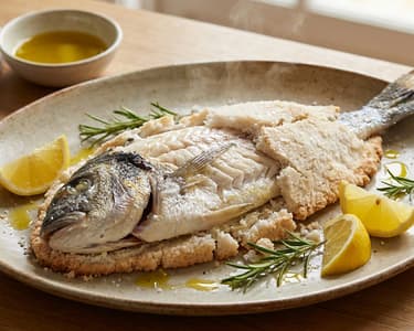 Dorada a la Sal | Juicy Gilthead Bream in a Salt Crust