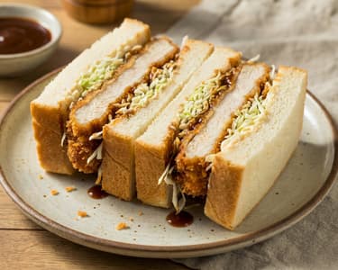 Chicken Katsu Sando | Japanese Street Food Sandwich