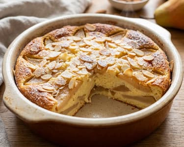 Styrian Pear Semolina Bake | Fluffy & Fruity