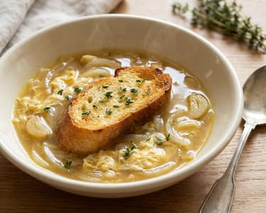 French Tourin | Savoury Garlic and Onion Soup