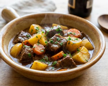 Alt-Wiener Bierfleisch-Eintopf | Herzhaft mit Dunkelbier