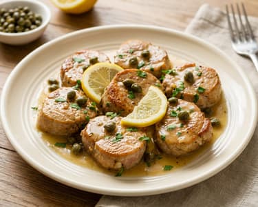 Scaloppine al Limone | Fine Medallions in Lemon Sauce
