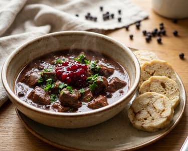 Traditional Wild Boar Goulash | Hearty Game Delight