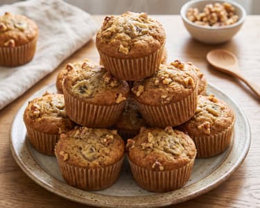 Bananenmuffins für Kinder