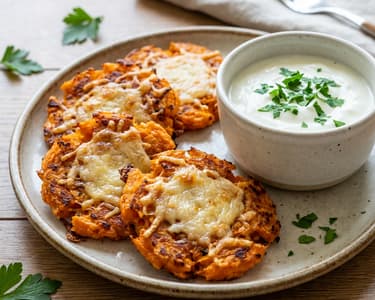 Crispy Smashed Carrots with Parmesan