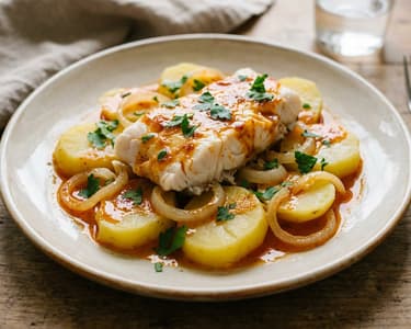 Merluza a la Gallega | Galicischer Seehecht