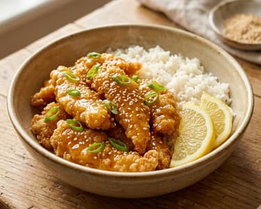Lemon Wok Chicken | Crispy in 15 Minutes