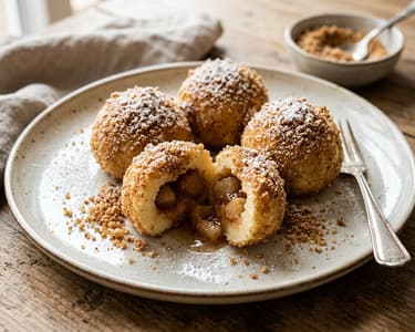 Flaumige Birnen-Topfenknödel | Süßer Herbstgenuss