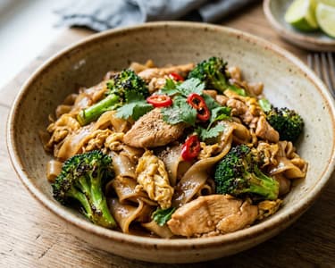 Pad See Ew mit Hendl | In 15 Minuten fertig