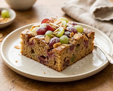 Burgenland Grape Cake | Moist & Delicate