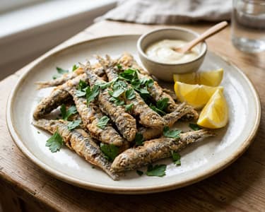 Boquerones fritos | Crispy Fried Anchovies
