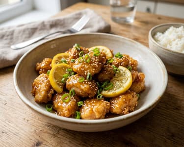 Knuspriges Zitronen-Wok-Hendl | Frisch in 15 Minuten
