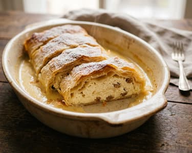 Old Viennese Millirahmstrudel | Fluffy from the Oven