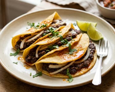 Mexican Tacos de Canasta with Beans | Steamed Street Food Hit