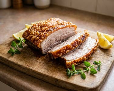 Greek Crispy Pork Belly