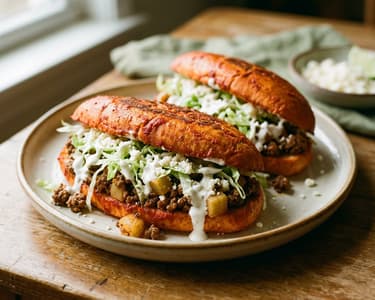 Mexican Pambazos | Spicy Street Food Sandwiches
