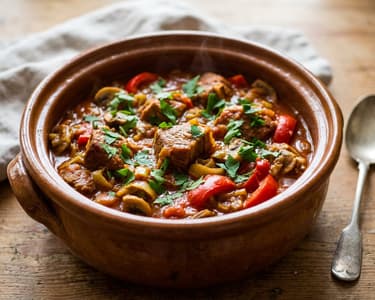 Bulgarian Pork Kavarma | Tender Braised Stew