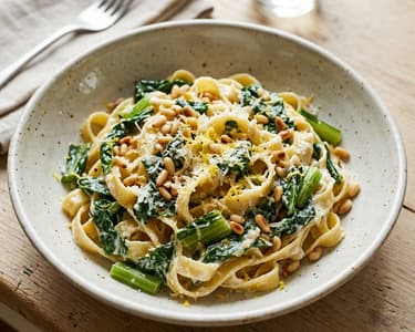 Tagliatelle mit Mangold & Ricotta | Cremiger Herbstgenuss