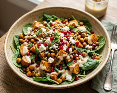 Middle Eastern Sweet Potato Salad | With Creamy Feta