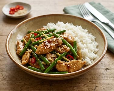 Sichuan Wok Chicken with Green Beans | Crisp & in 15 Minutes