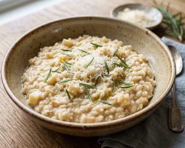 Creamy Parsnip Risotto with Rosemary | Velvety & Delicate