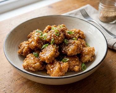 Korean Honey Butter Chicken | Crispy from the Oven