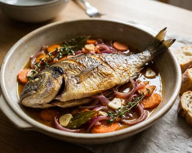 Dorada en Escabeche | Fein mariniert & saftig