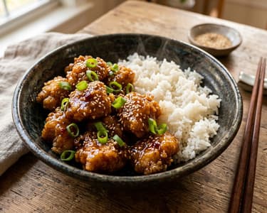 General Tso Hendl aus dem Wok | Knusprig in 20 Minuten
