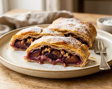 Altwiener Zwetschkenstrudel | Knusprig & Saftig