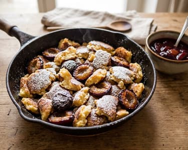 Altwiener Zwetschken-Kaiserschmarrn
