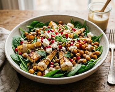 Orientalischer Pastinakensalat mit Feta | Würziger Genuss