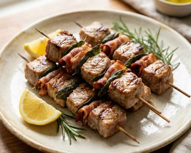 Spiedini di Maiale | Saftige Schweinsspieße
