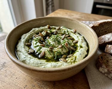 Steirischer Kürbiskern-Aufstrich | Cremiger Alm-Brunch