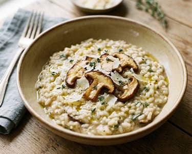 Shiitake-Risotto | Cremig & Umami