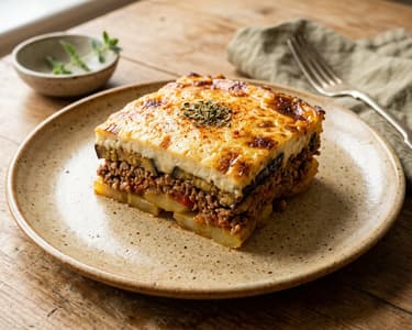 Greek Lamb Moussaka | Spiced Oven Classic