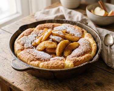 Flaumiges Topfen-Soufflé-Omelett | Herbstlicher Brunch
