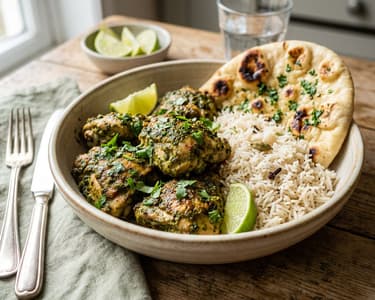 Indisches Chicken Cafreal | Würzige Goan-Pfanne in 25 Min