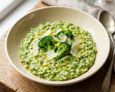 Cremiges Brokkoli-Risotto | Fein & aromatisch mit Parmesan