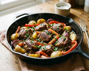 Dalmatian Lamb Peka | Tender Oven-Roasted Lamb with Potatoes
