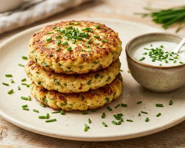 Herzhafte Topfen-Kräuter-Laibchen | Flaumiger Brunch-Genuss