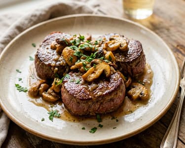 Filetto ai Funghi Porcini | Rinderfilet mit Steinpilzen