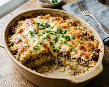 Old Viennese Layered Cabbage with Minced Meat | Hearty from the Oven